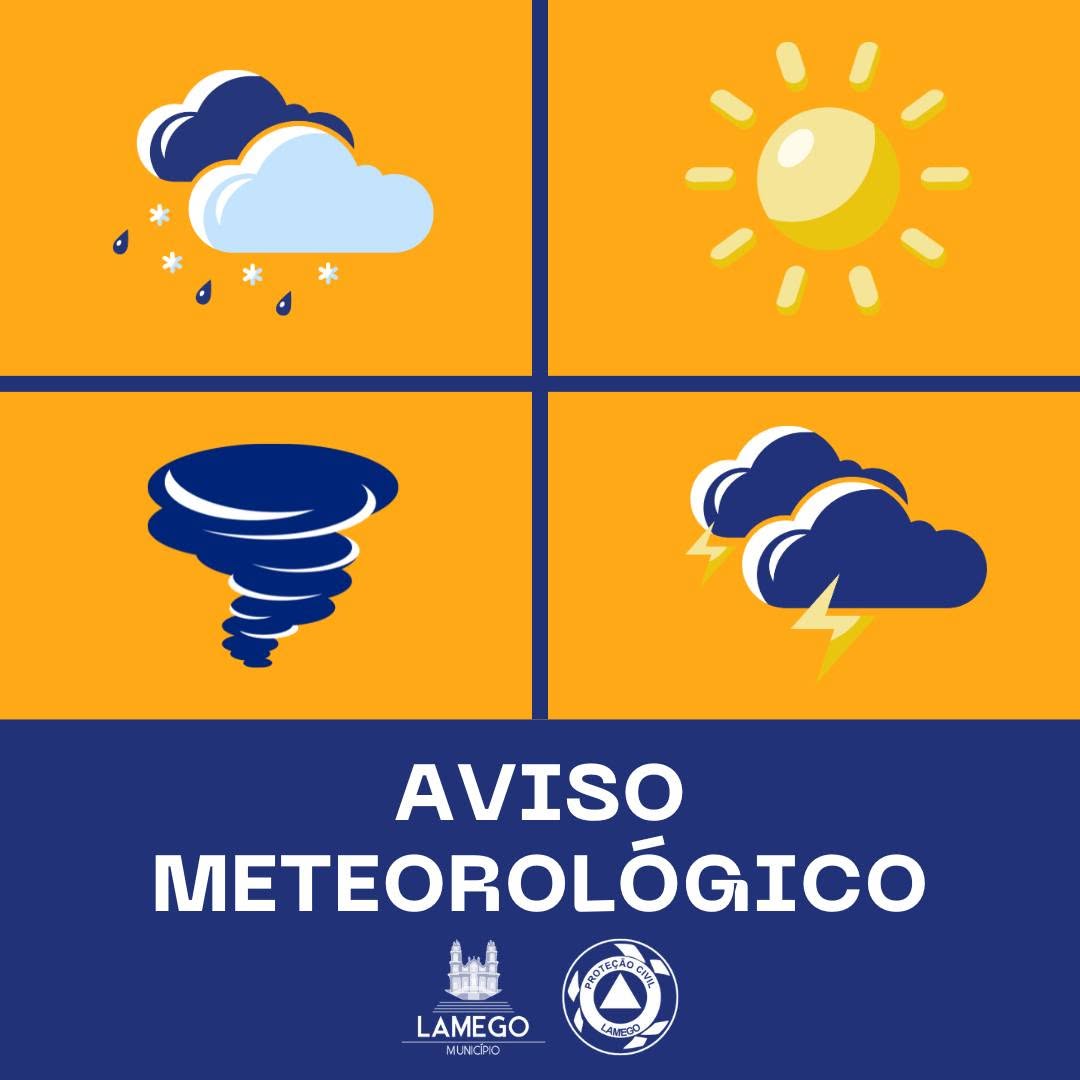 Aviso Meteorológico IPMA | Distrito de Viseu | 2026-08-23